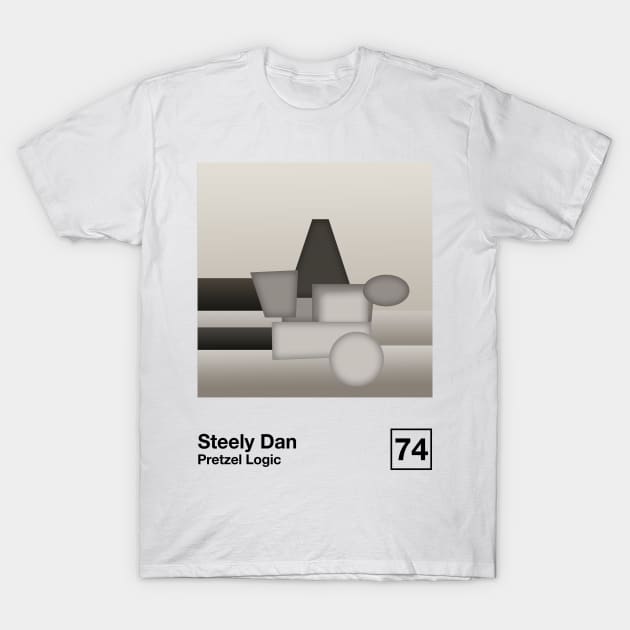 Pretzel Logic / Minimalist Style Graphic Poster Design T-Shirt by saudade